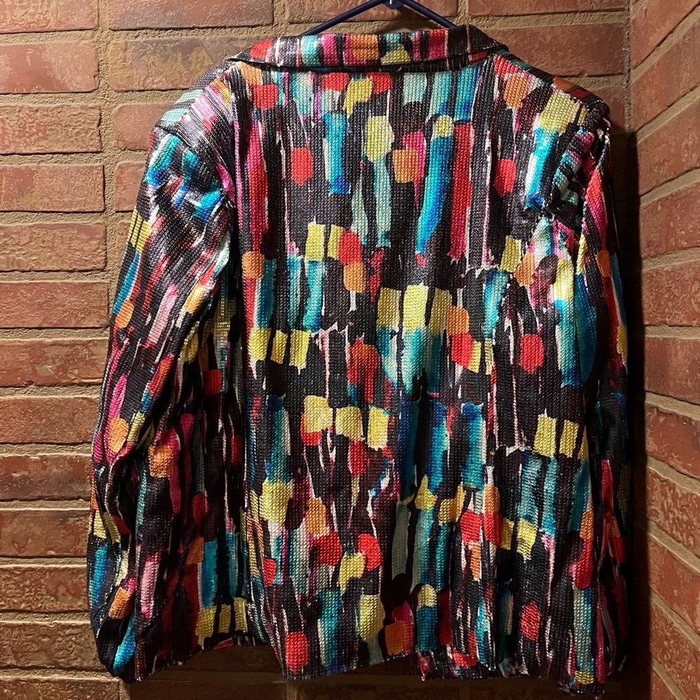 Ladies Sequence pant suit 2X - Picture 2 of 10